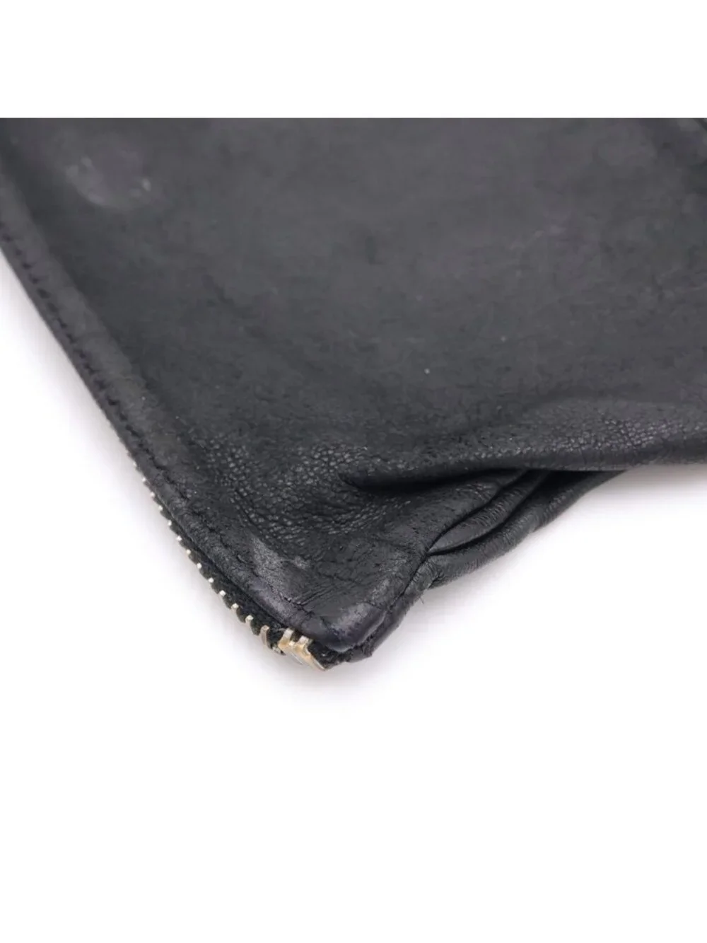 Chrome Hearts Zpr Chng Purse Change Cross Patch Daga Zip Coin Case